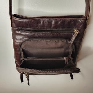 Ferra Giacomo Leather Shoulder Bag -‎ Vintage